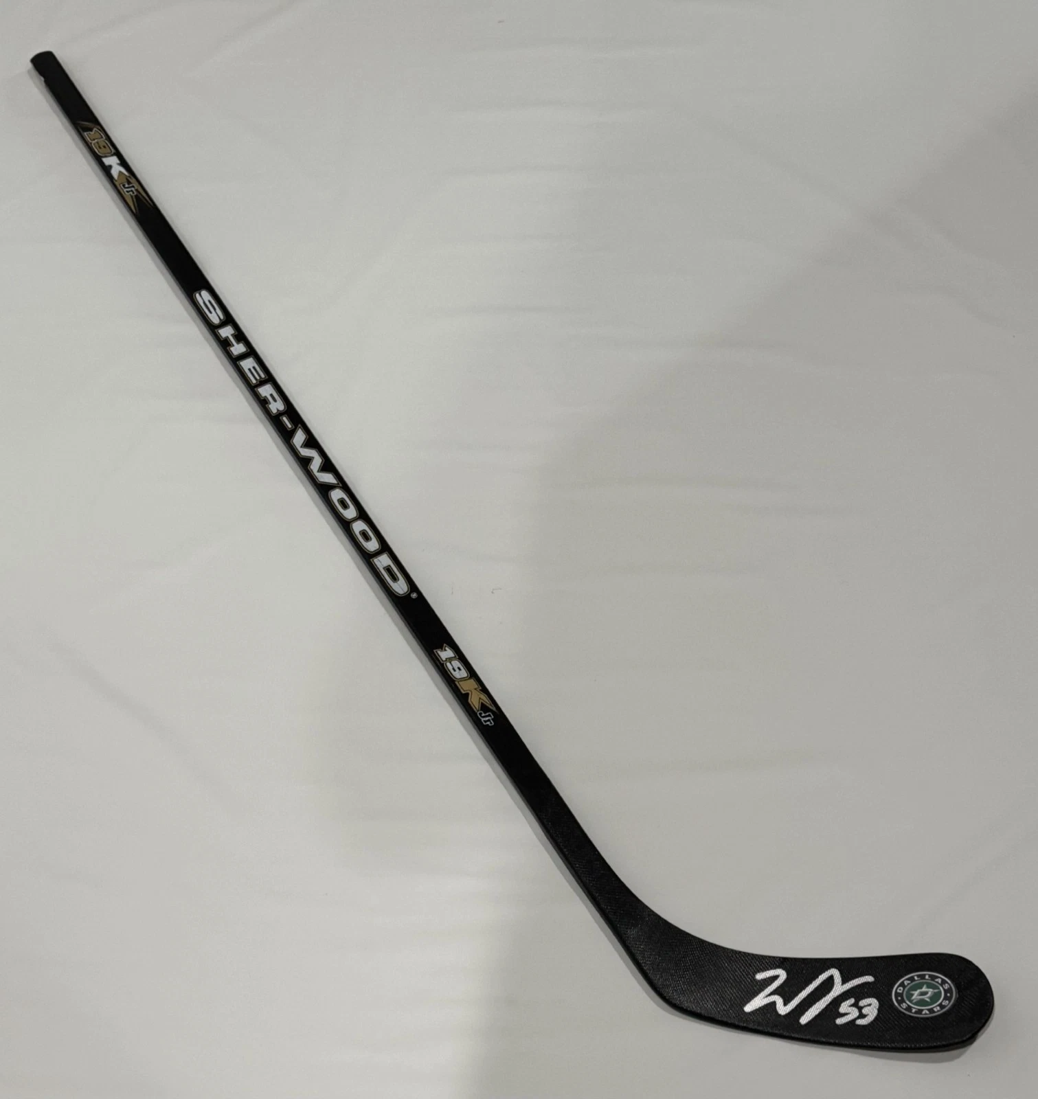 WYATT JOHNSTON SIGNED HOCKEY STICK DALLAS STARS JSA COA