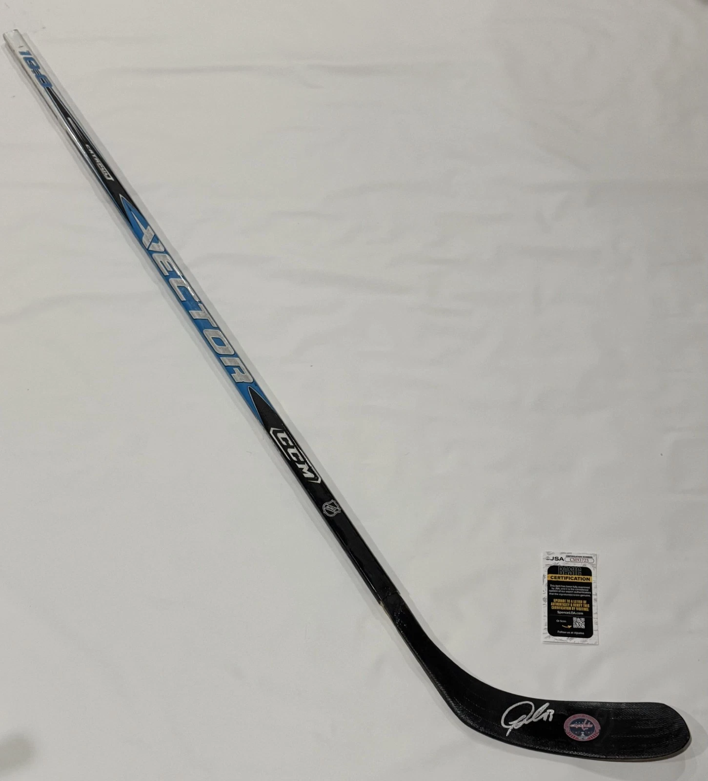 TOM WILSON SIGNED F/S HOCKEY STICK WASHINGTON CAPITALS 2018 STANLEY CUP JSA COA