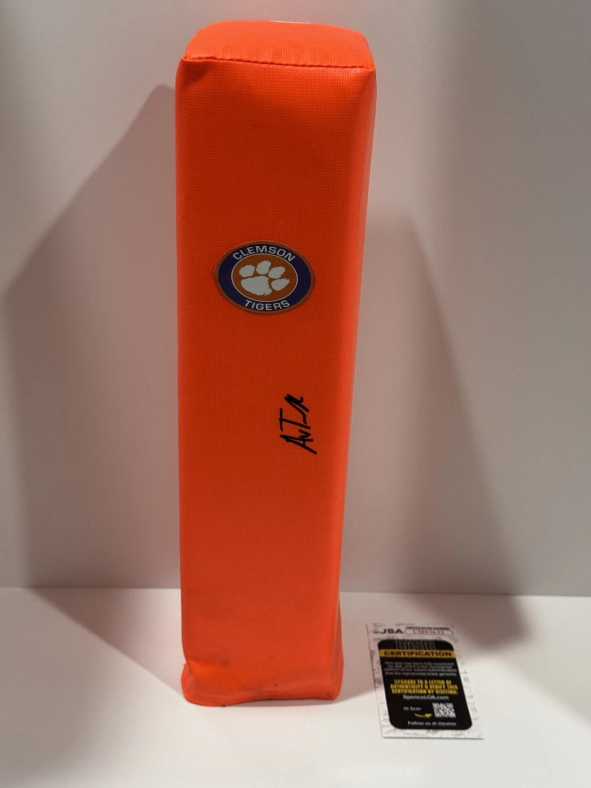 AVIEON TERRELL SIGNED TOUCHDOWN PYLON CLEMSON TIGERS FOOTBALL JSA COA