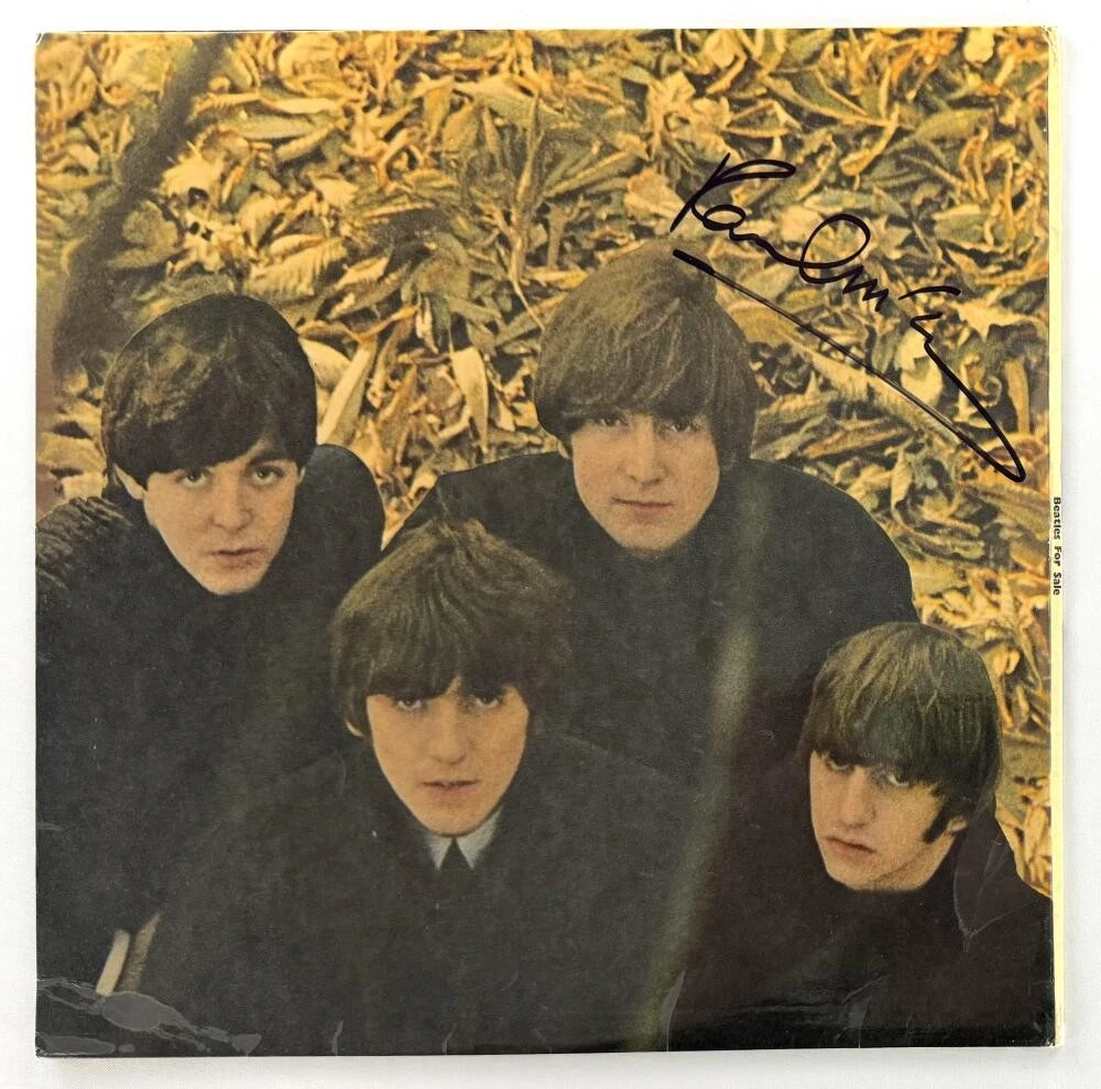 Paul McCartney Signed Autograph Album Vinyl Record  Beatles for Sale Beckett COA