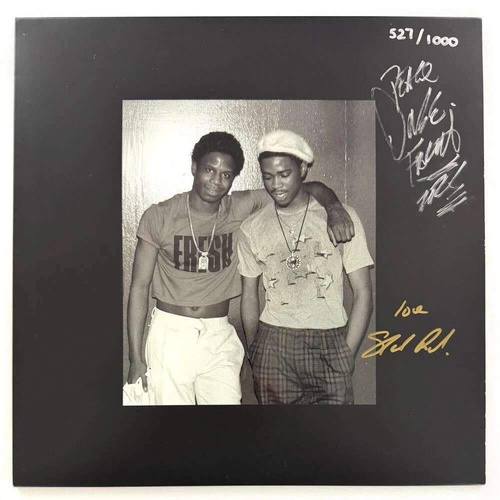 Doug E Fresh & Slick Rick Signed Autograph Album Vinyl Record LP - JSA COA