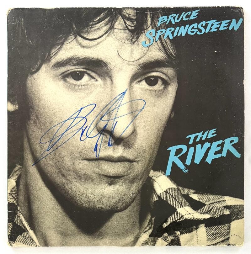 Bruce Springsteen Signed Autograph Album Vinyl Record LP - The River w/ JSA COA