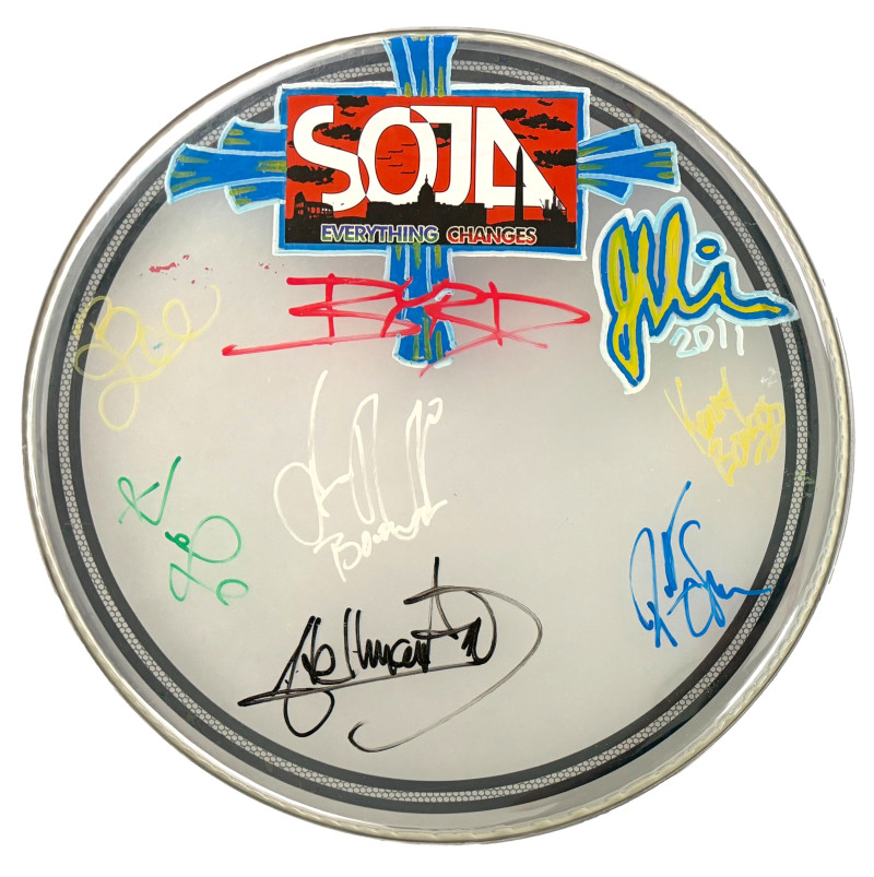 SOJA Full Band Complete x8 Signed Autograph 14
