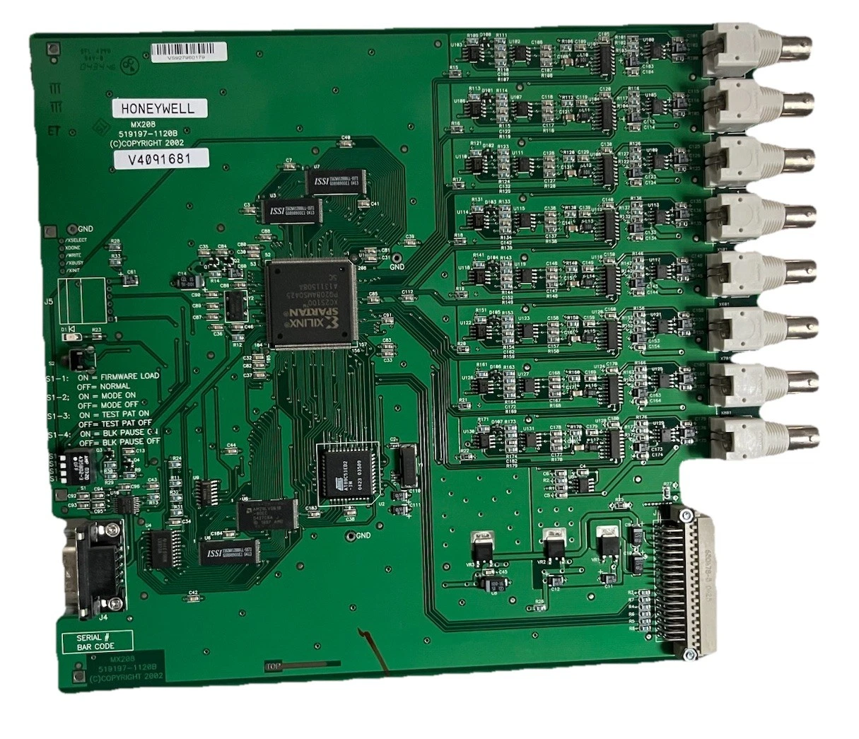 HONEYWELL HMX208 VIDEO OUTPUT MAX PRO MX208 CCTV 8-Channel Module