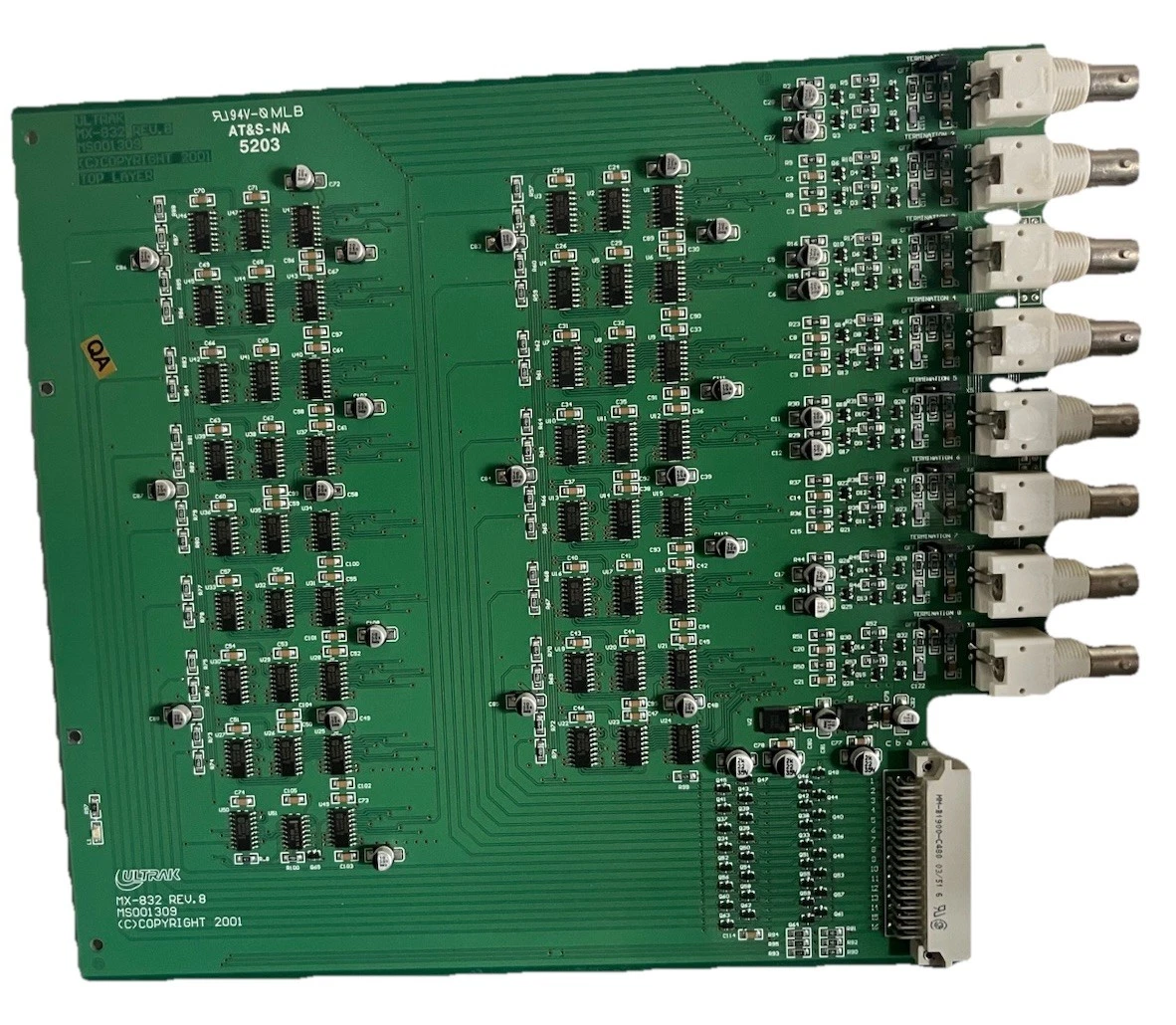 ULTRAK MX832 CCTV VIDEO IP MODULE SECURITY SYSTEM CARD