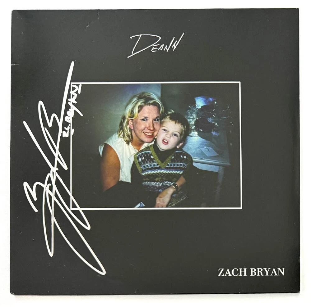 Zach Bryan Signed Autograph Dean Album Vinyl Record - Country Music Star JSA COA