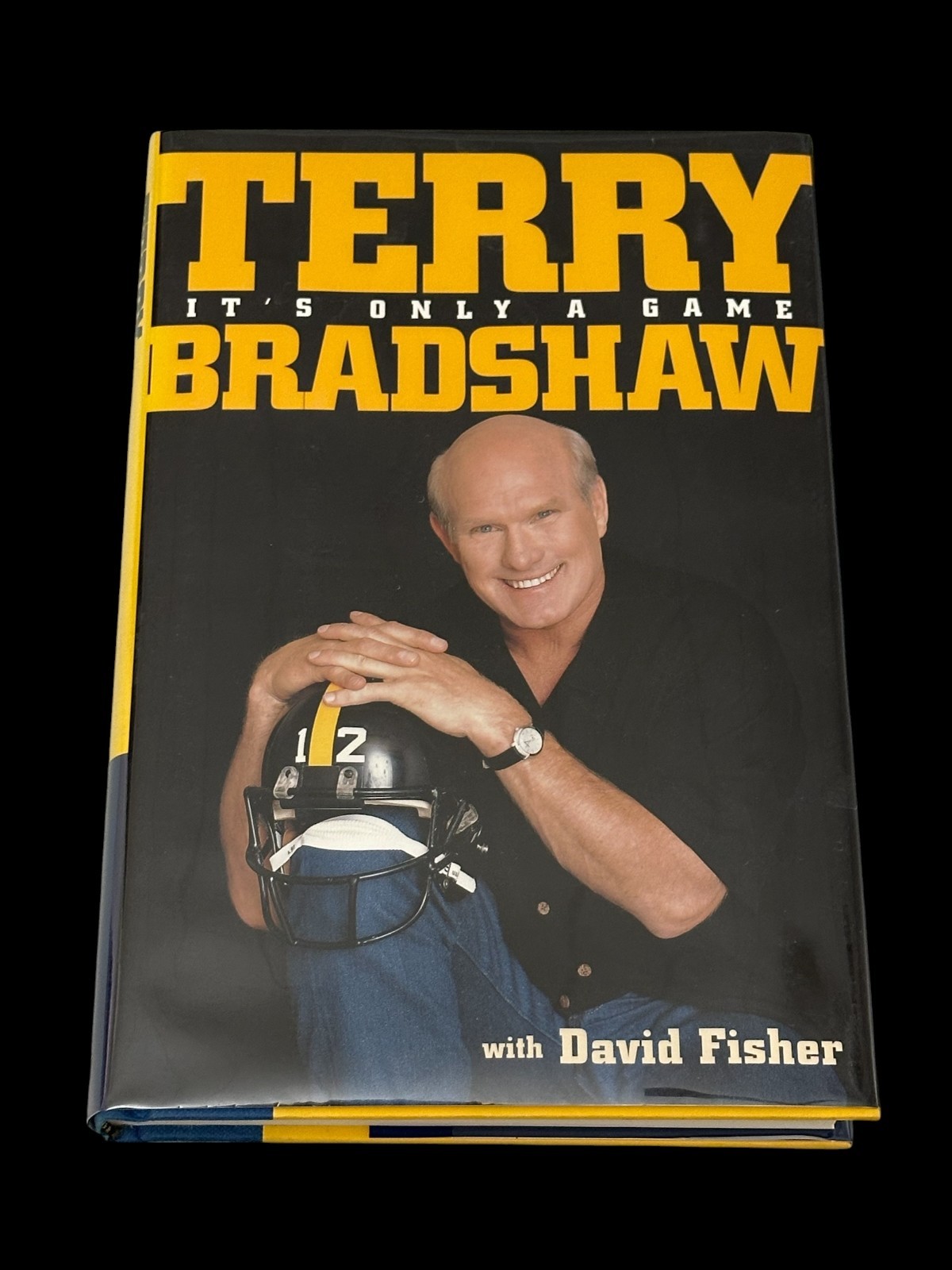 Terry Bradshaw Pittsburgh Steelers Louisiana Tech HOF Signed Autograph Book JSA