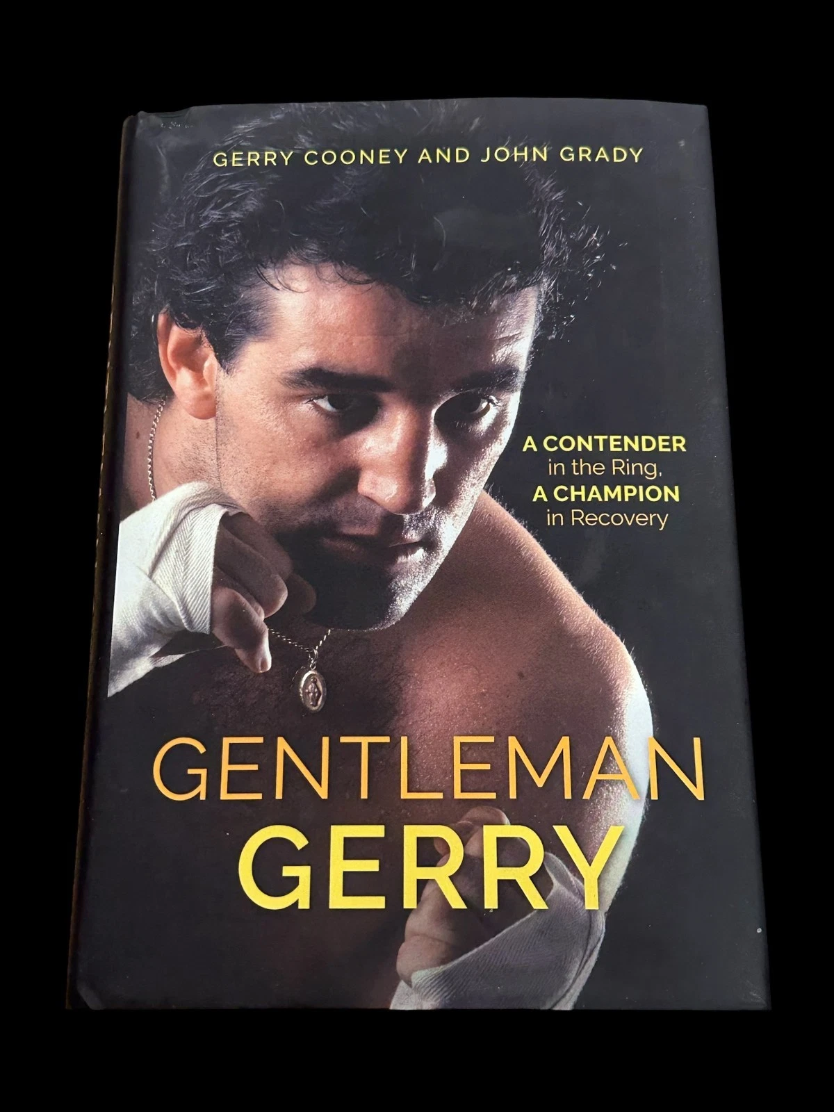 Gerry Cooney John Grady Boxing Champ Gentleman Gerry Signed Autograph Book