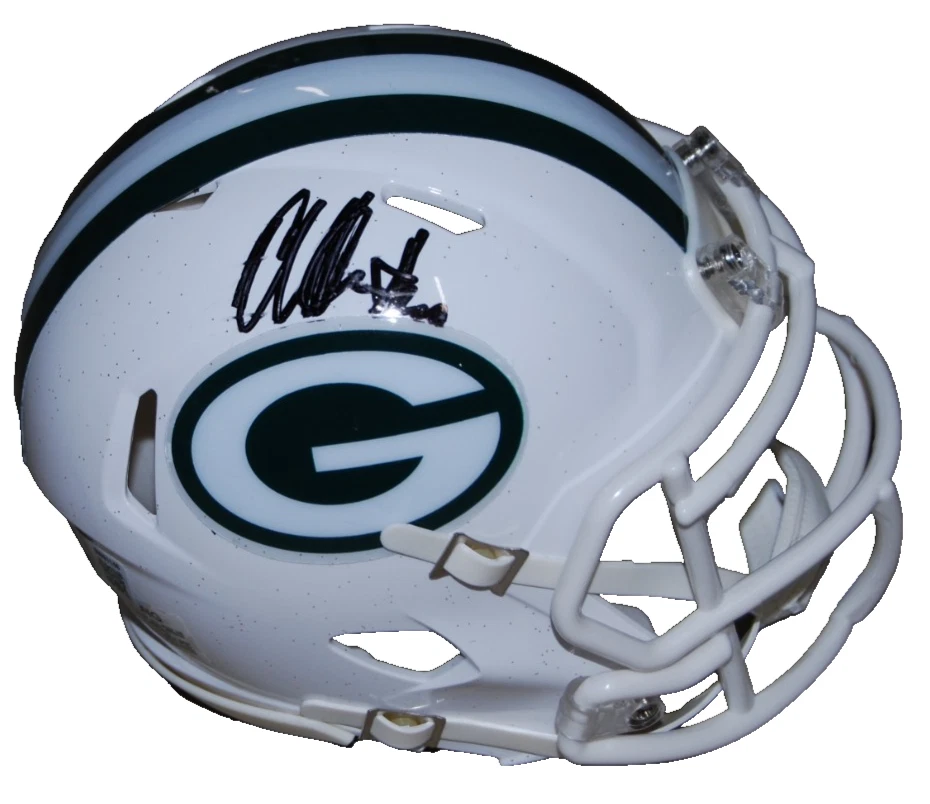 AL HARRIS signed (GREEN BAY PACKERS) white mini football helmet BECKETT BW61146