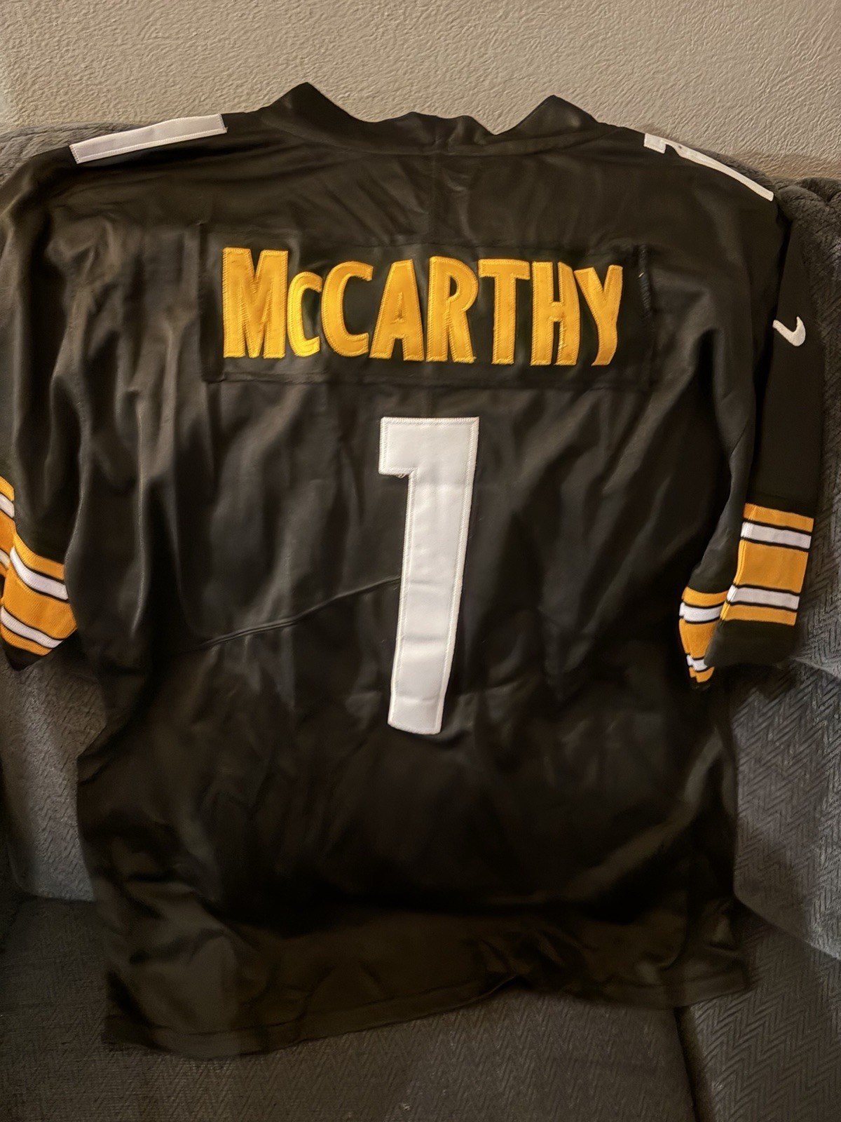 Coach Mike McCarthy Not Signed Jersey L Pittsburgh Steelers New Unused