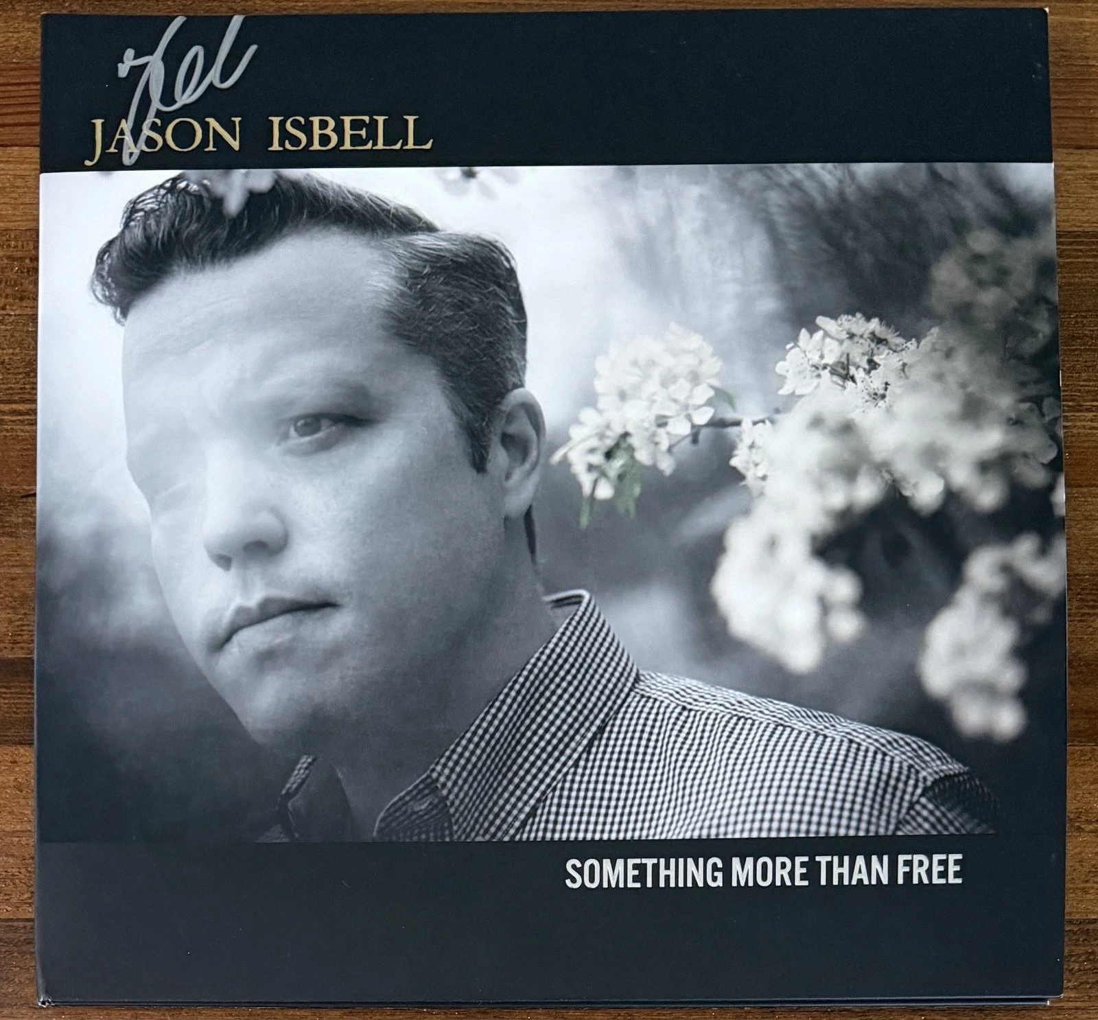 Jason Isbell SIGNED Something More Than Free Vinyl Autograph BAS Beckett COA