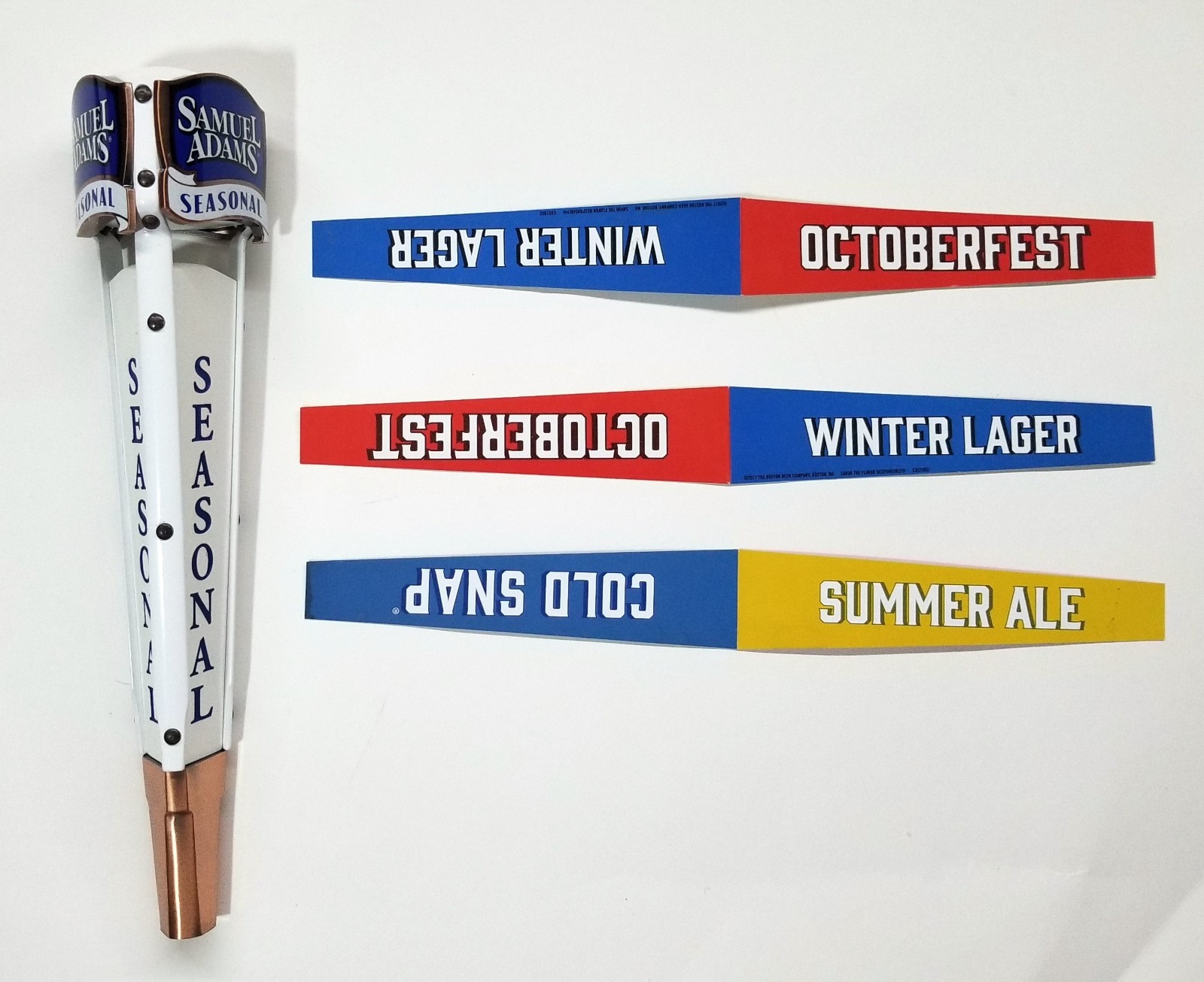 Samuel Adams Brewing Company Seasonal Interchangeable Beer Tap Handle Knob