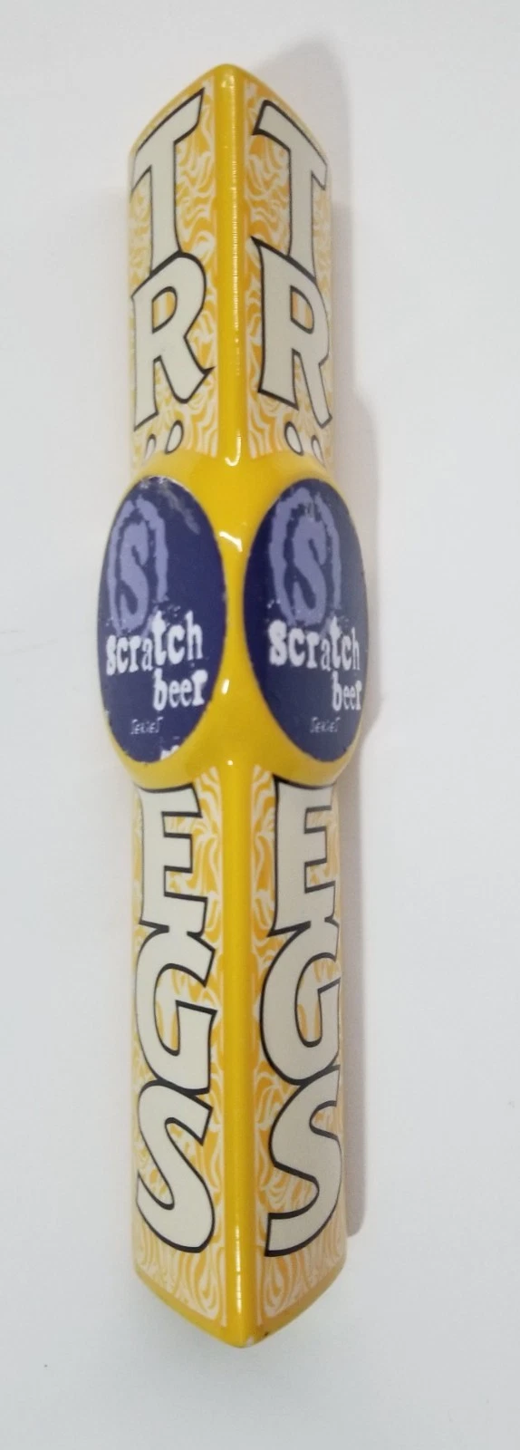 Troegs Independent Brewing Scratch Beer Series 3-Sided Beer Tap Handle Knob