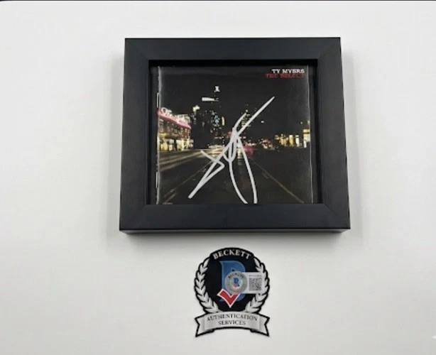 Ty Myers Signed CD Frame Beckett Authenticated Autographed Country Music