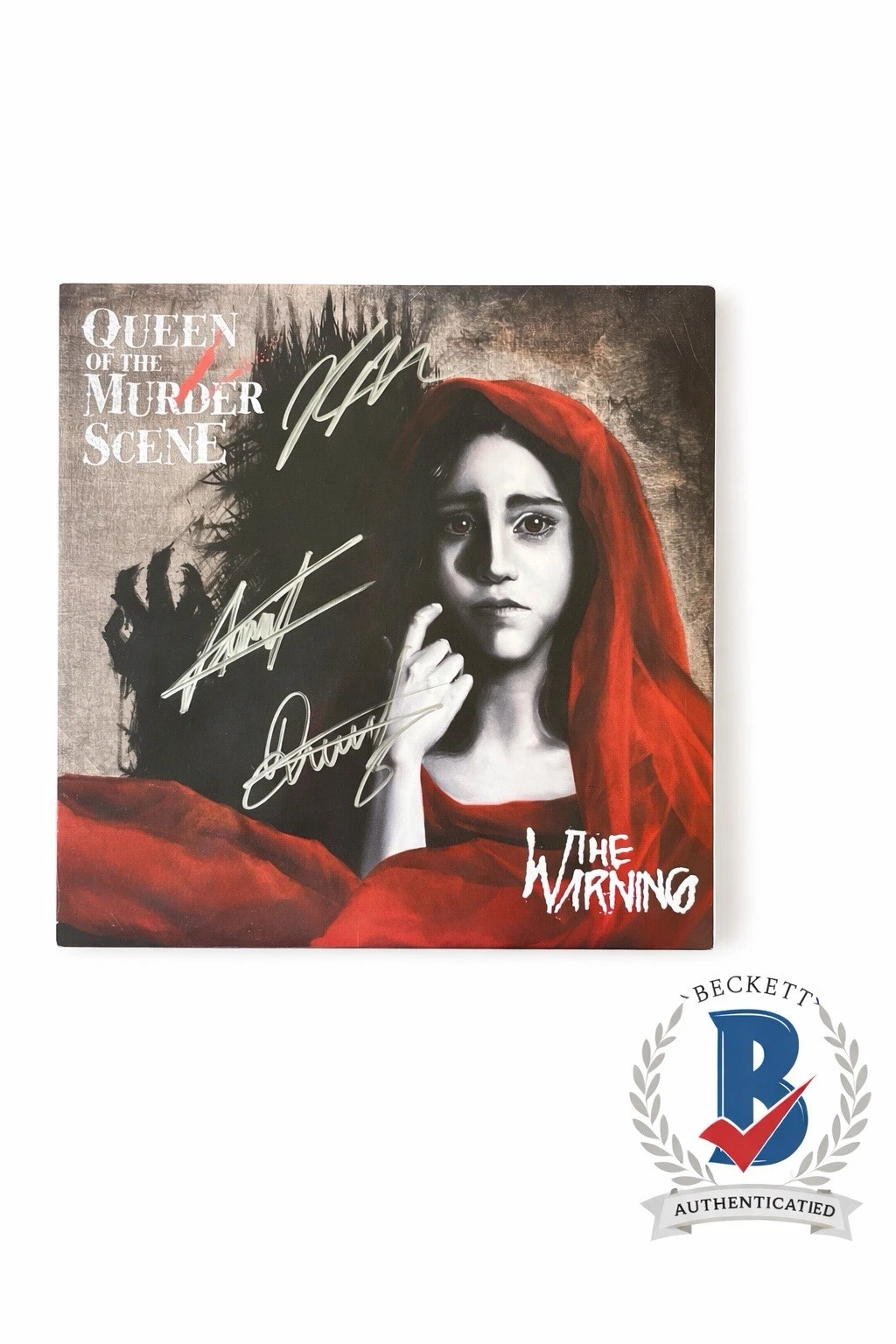 The Warning Signed Queen Of The Murder Scene Vinyl Autographed