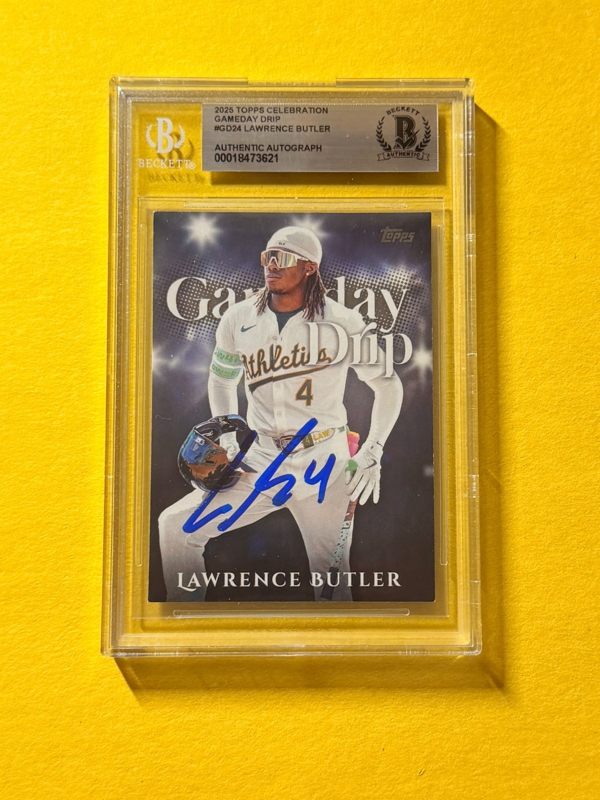 2025 TOPPS CELEBRATION LAWRENCE BUTLER #GD24 SIGNED AUTO CARD BECKETT AUTHENTIC