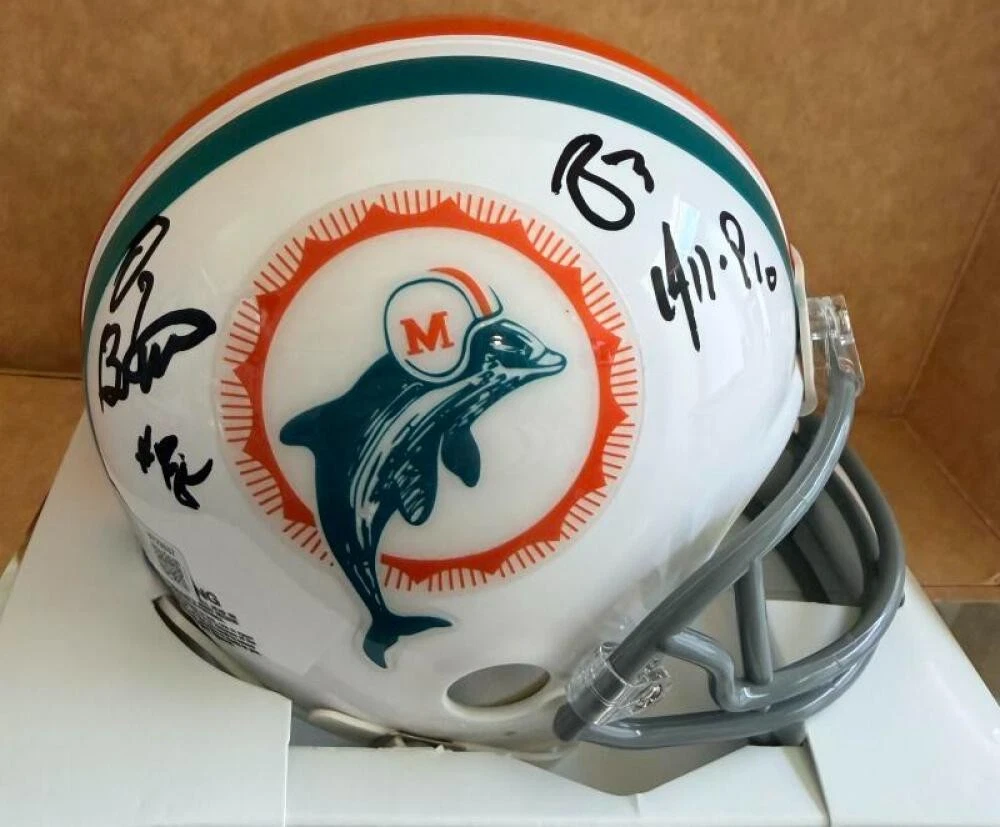 DOUG BETTERS MIAMI DOLPHINS 87 ALL PRO SIGNED MINI HELMET BECKETT