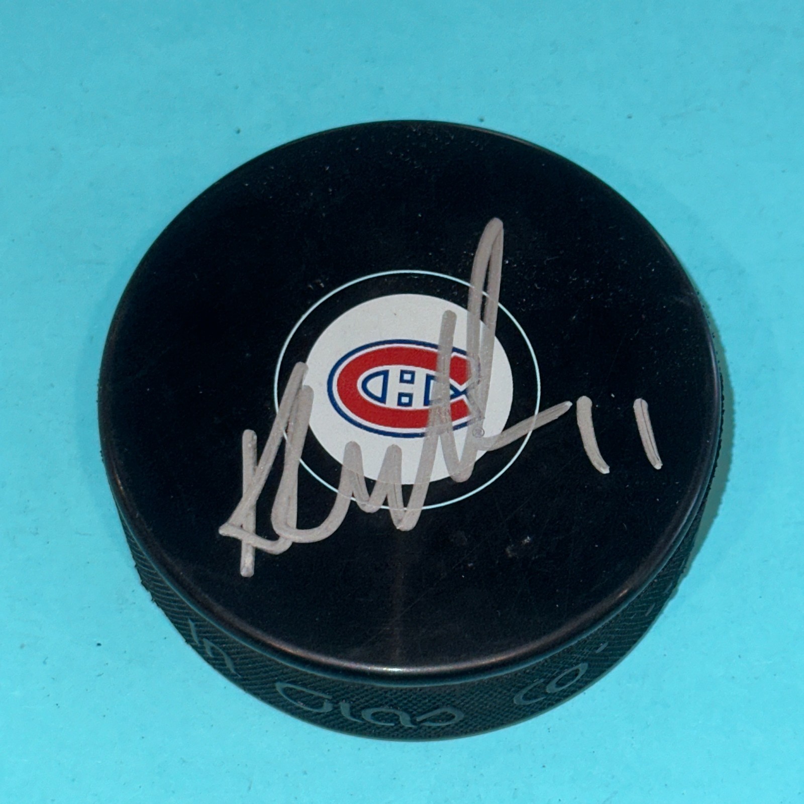 KIRK MULLER Signed Montreal CANUCKS Puck Beckett (BAS)