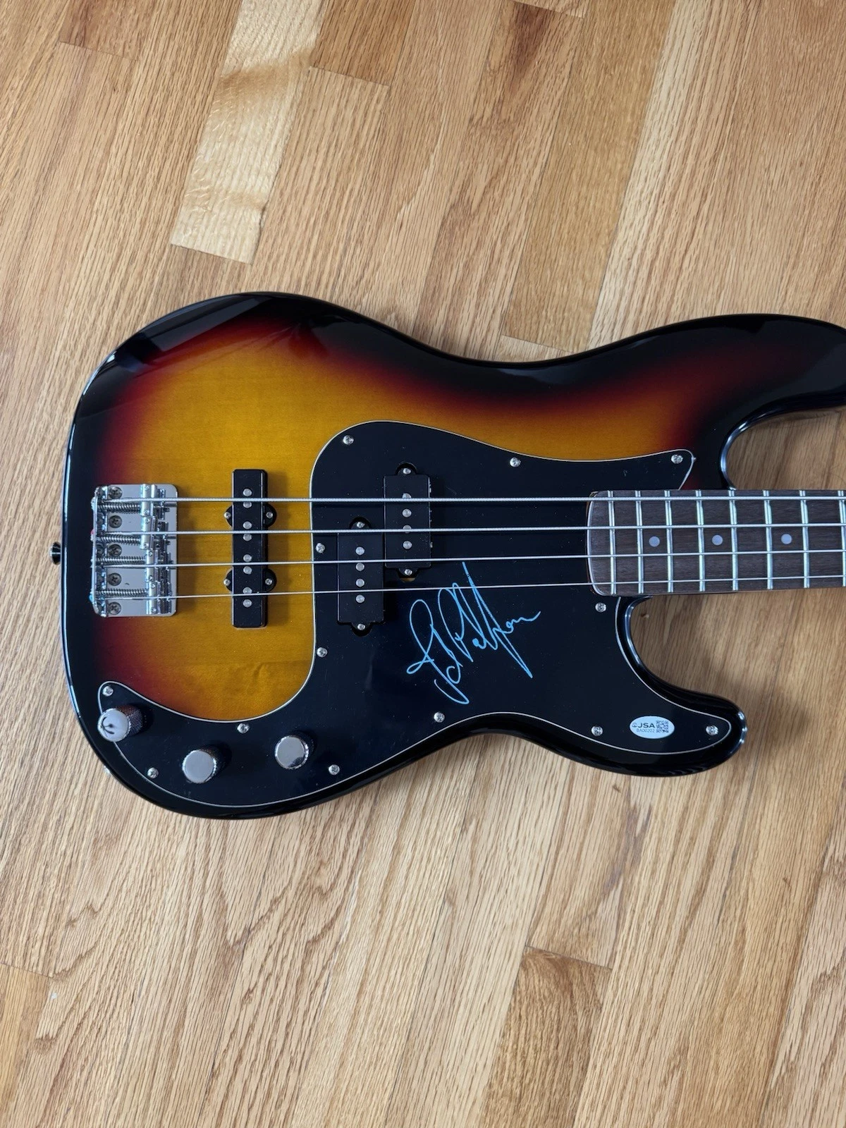 John Paul Jones Led Zeppelin Signed Fender Precision Bass Guitar JSA LOA