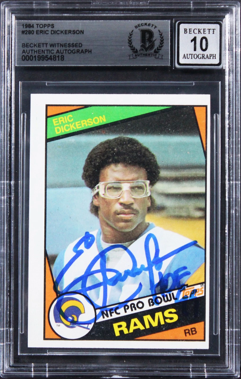 Rams Eric Dickerson 