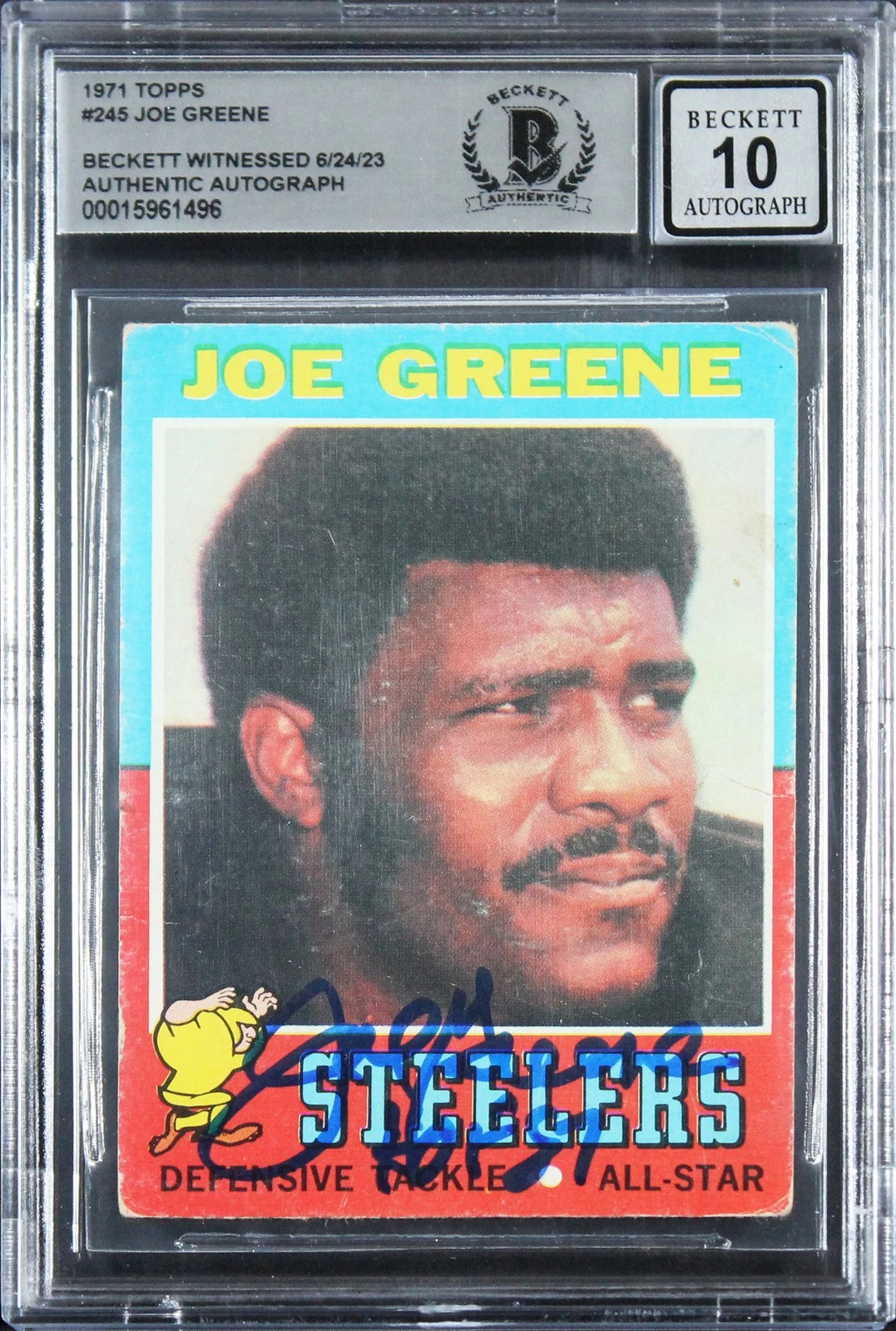 Steelers Joe Greene 