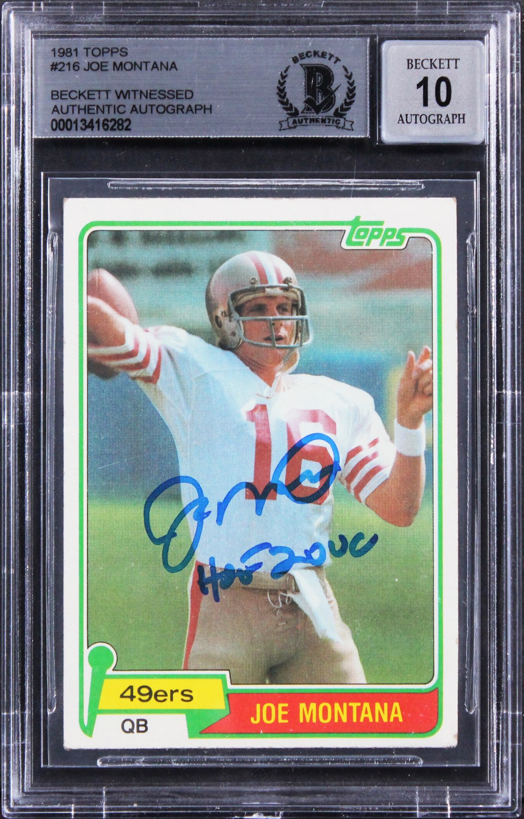 49ers Joe Montana 