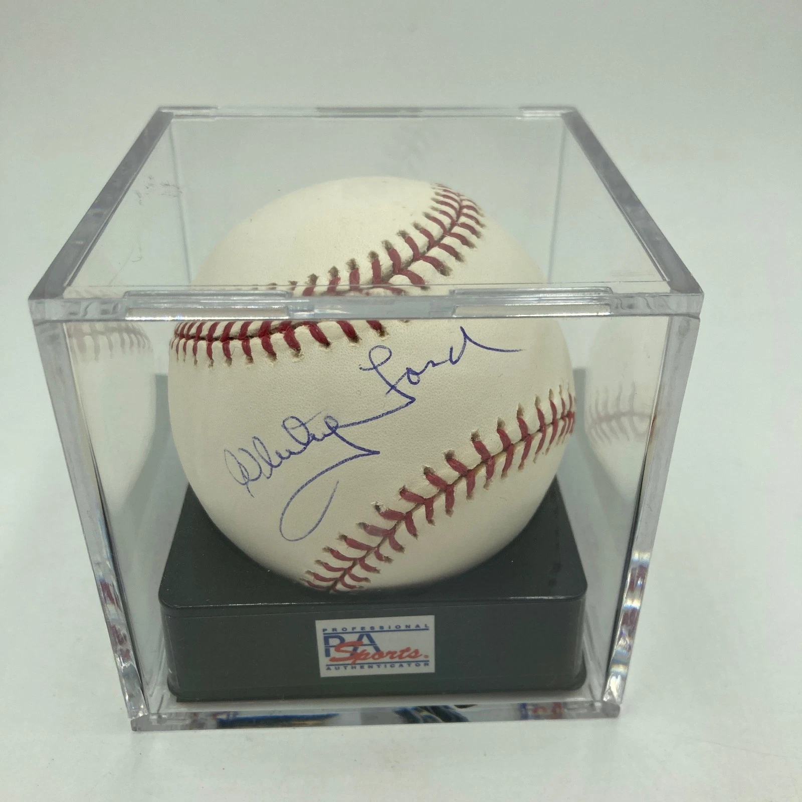 Whitey Ford Signed Major League Baseball PSA DNA Graded 9.5 Mint +