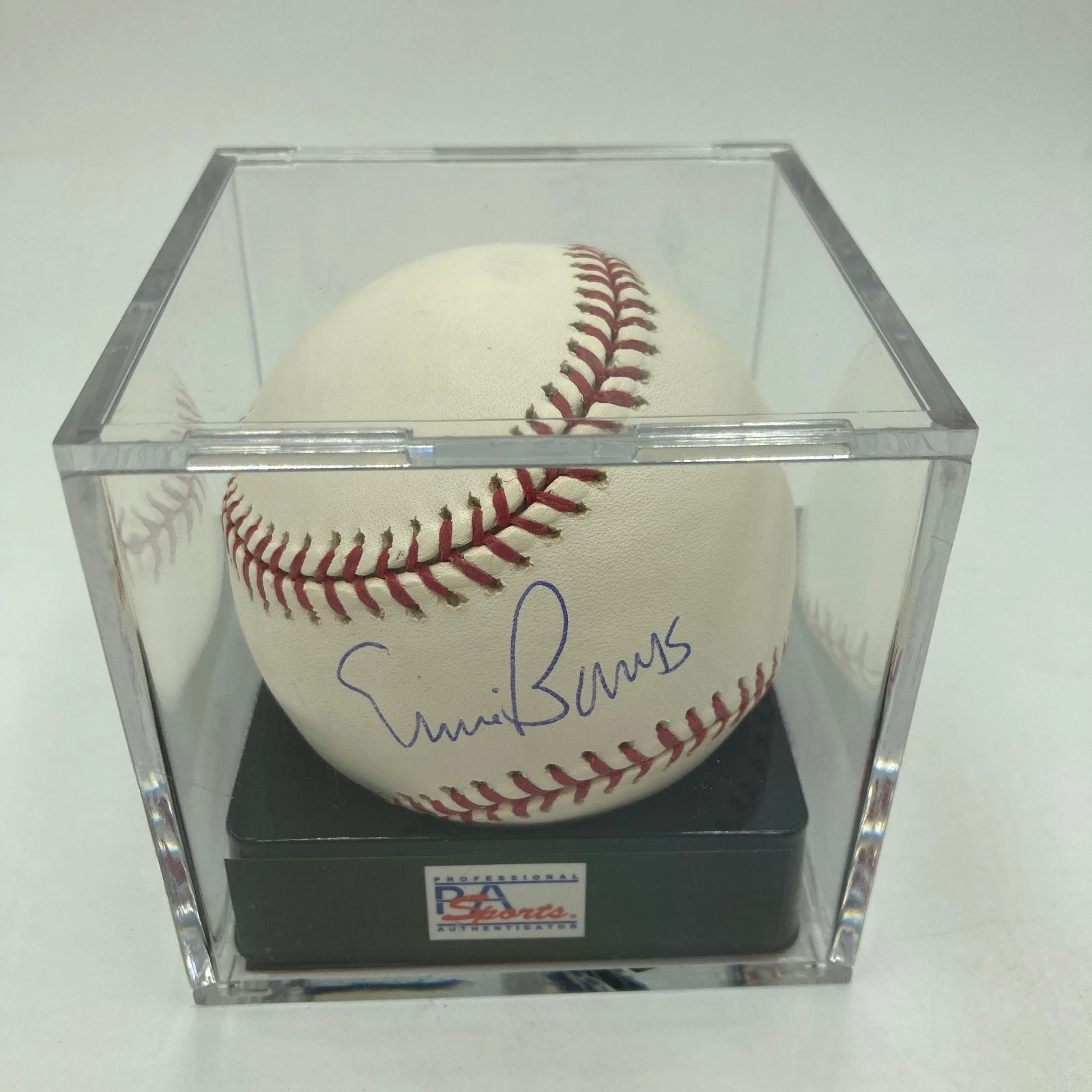Ernie Banks Signed Major League Baseball PSA DNA Graded 10 GEM MINT