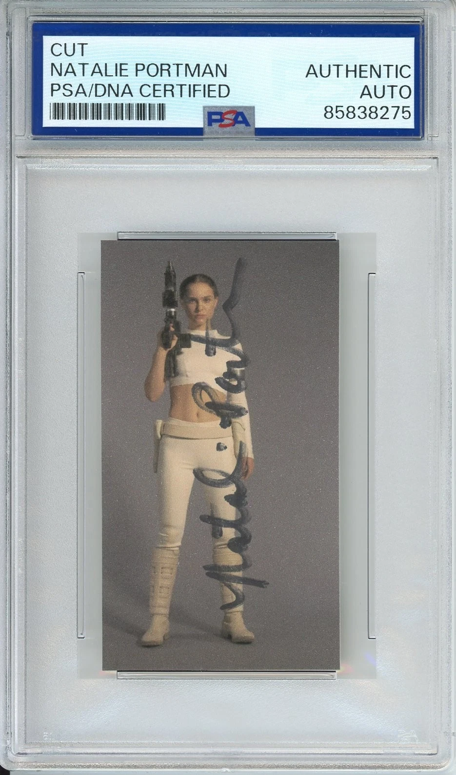NATALIE PORTMAN SIGNED STAR WARS PADME AMIDALA CUT PICTURE PSA DNA COA AUTOGRAPH COLLECTIBLE MEMORABILIA