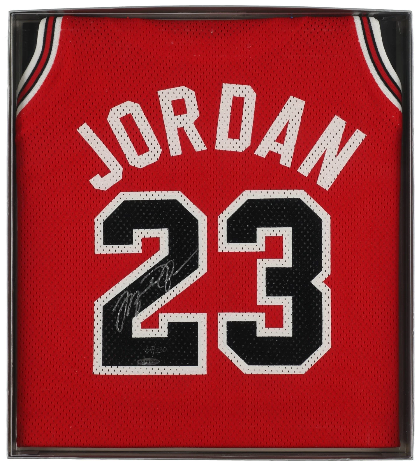 Michael Jordan Signed 1987 Chicago Bulls Jersey Upper Deck Archives JSA