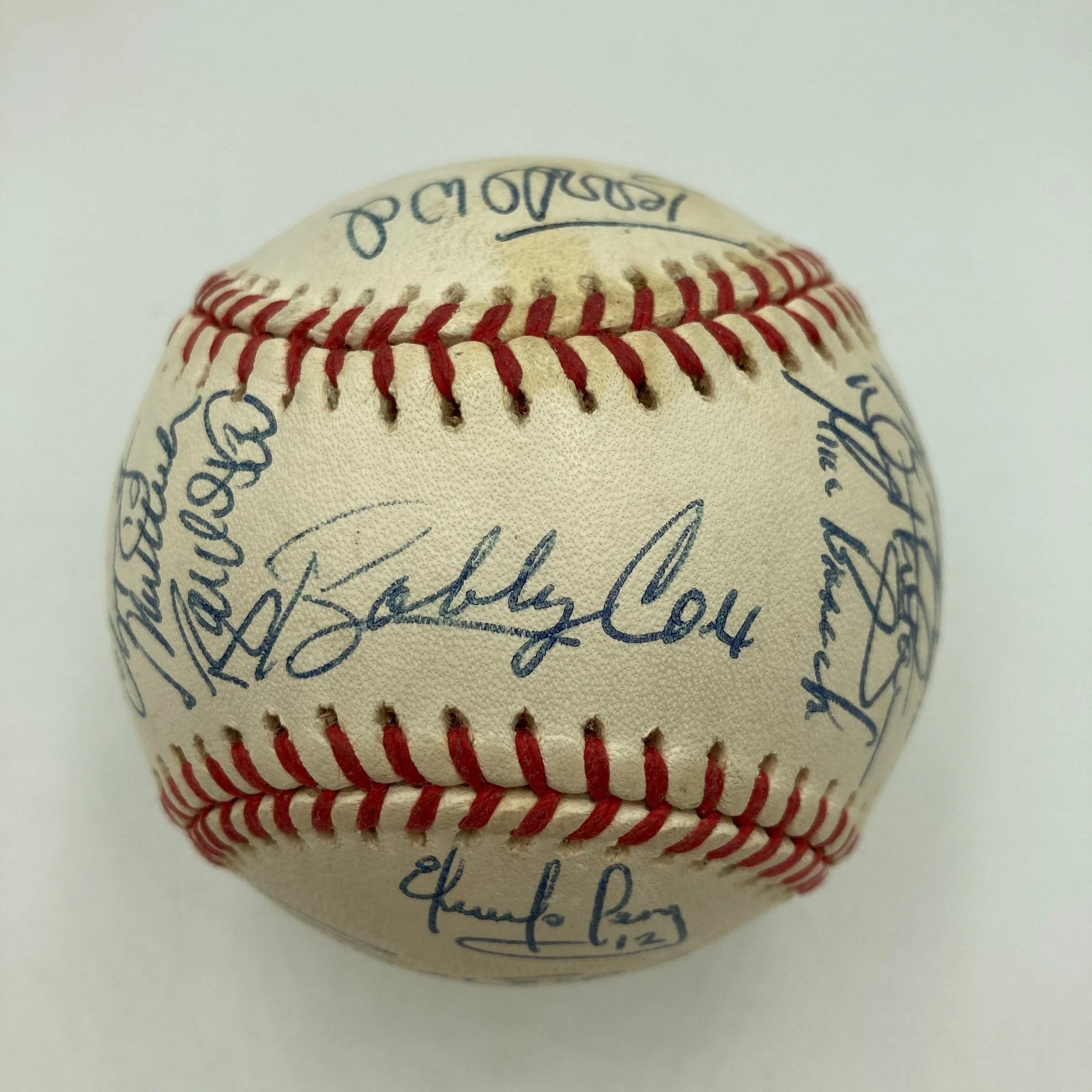 1995 Atlanta Braves World Series Champs Team Signed National League Baseball JSA