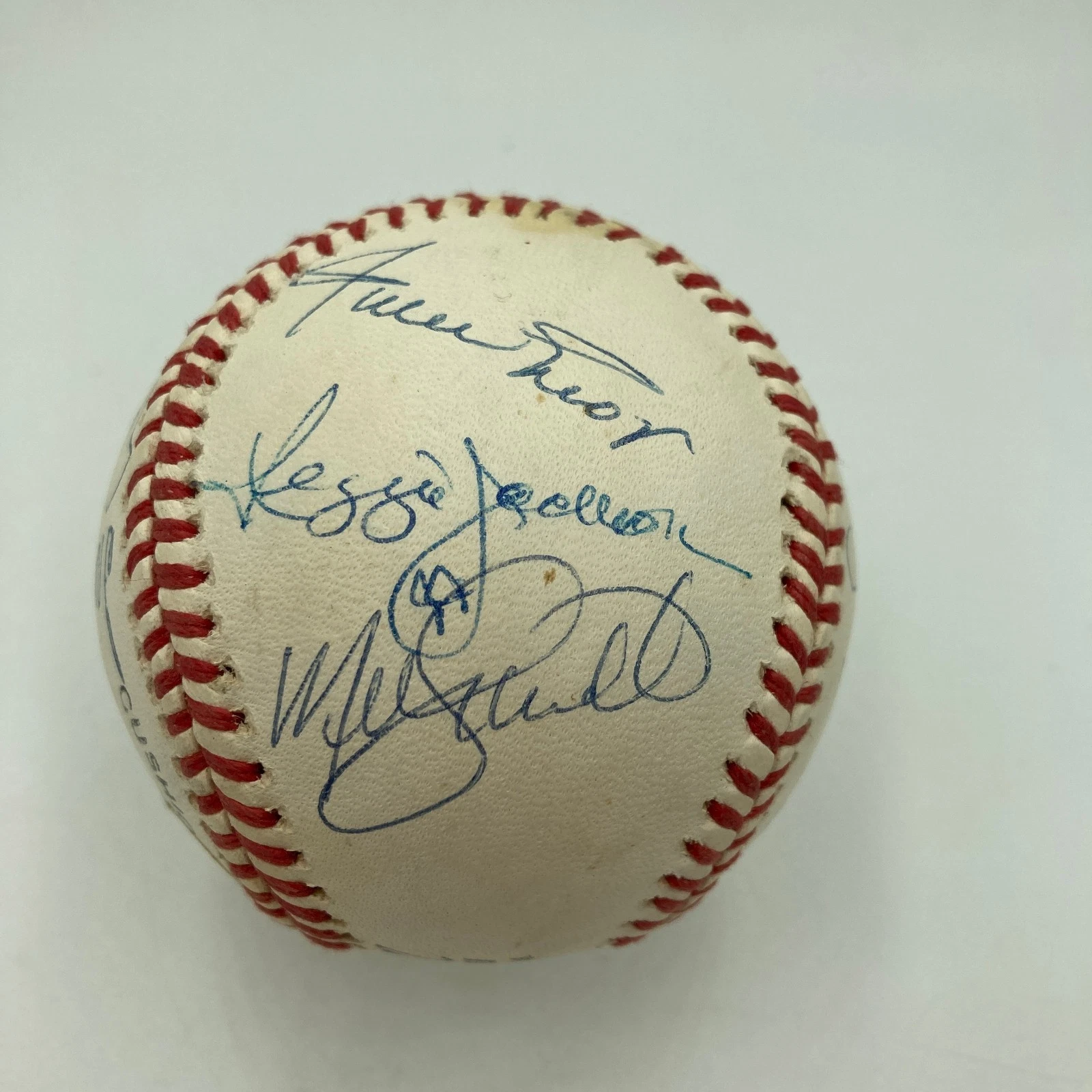 500 Home Run Signed Baseball Willie Mays  Hank Aaron Ernie Banks PSA DNA