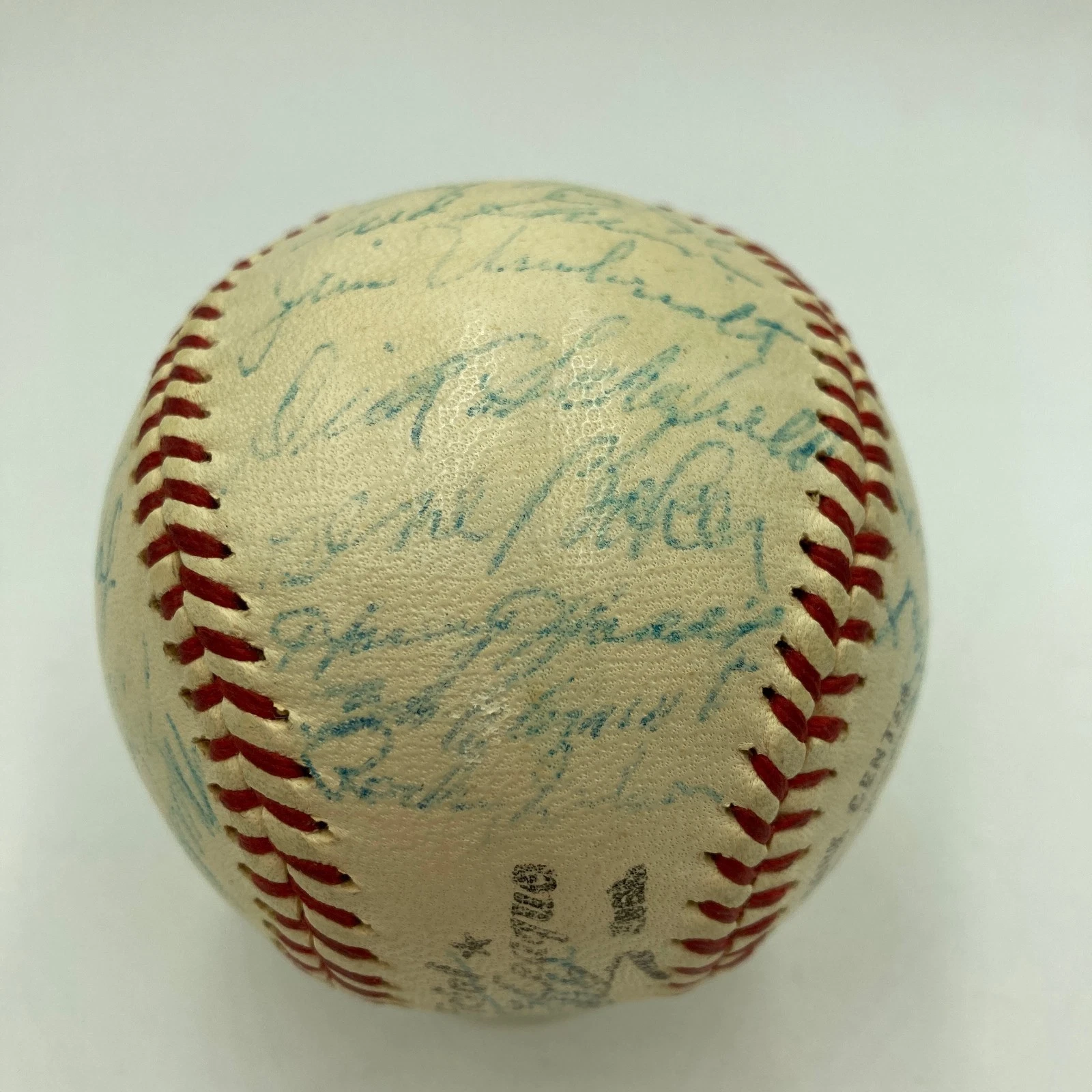 1960 Pittsburgh Pirates World Series Champs Team Signed Baseball PSA DNA COA