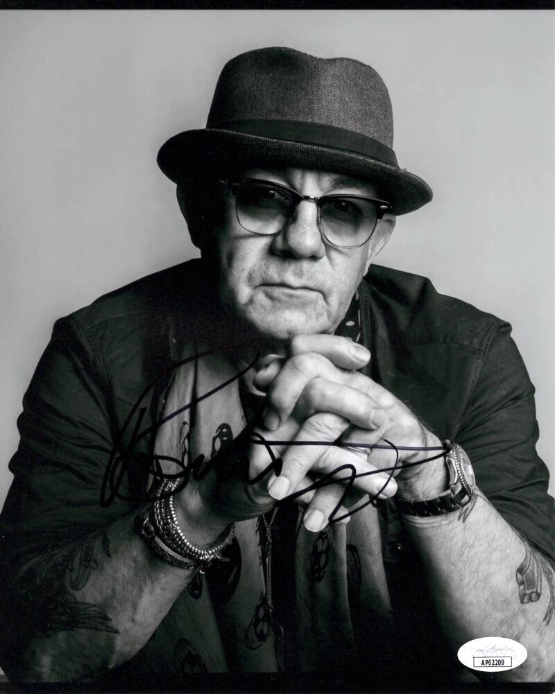Bernie Taupin Signed Autograph 8x10 Photo Elton John 's Lyricist w/ JSA COA