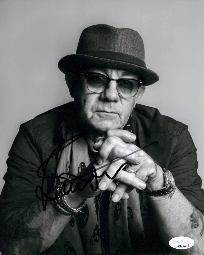 Bernie Taupin Signed Autograph 8x10 Photo Elton John 's Songwriter w/ JSA COA