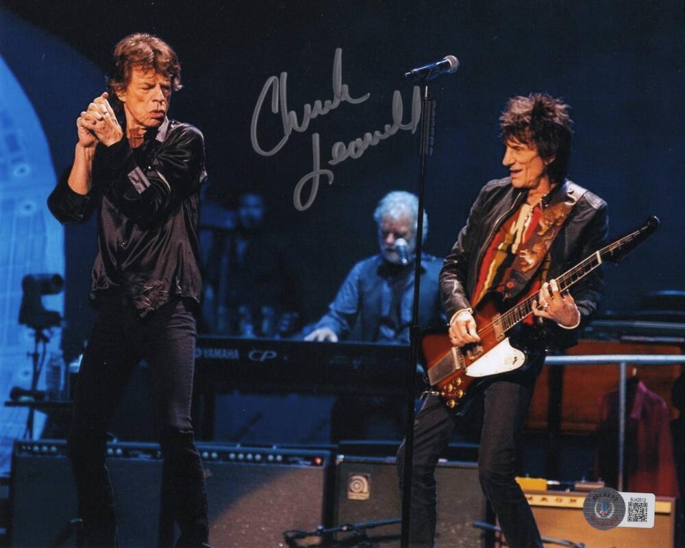 Chuck Leavell Signed Autograph 8x10 Photo Allman Brothers Rolling Stones Beckett