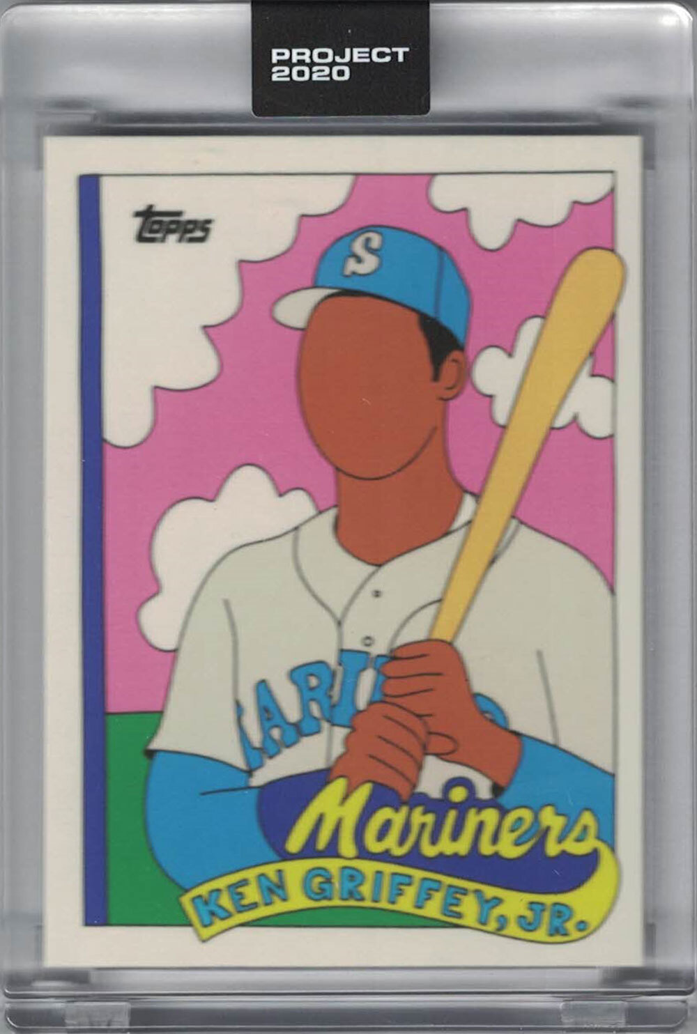 Ken Griffey Jr Seattle Mariners 2020 Topps Project #201 Artist Trading Card