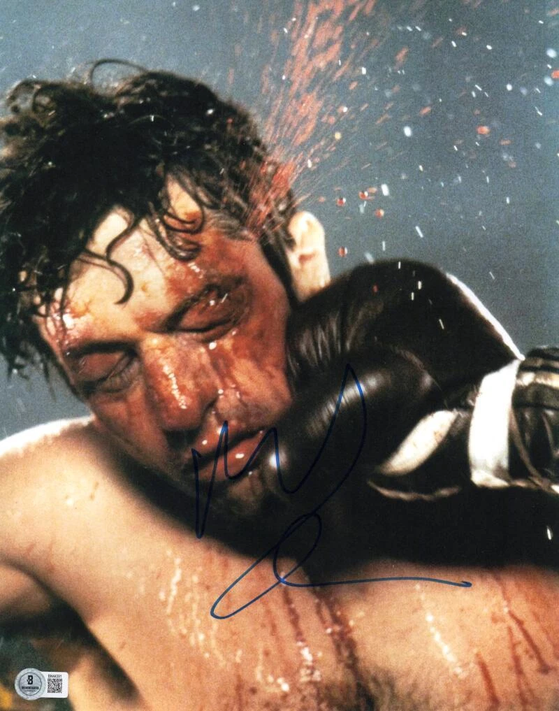 ROBERT DENIRO SIGNED AUTOGRAPH 11×14 PHOTO AS JAKE LAMOTTA RAGING BULL – BECKETT COLLECTIBLE MEMORABILIA