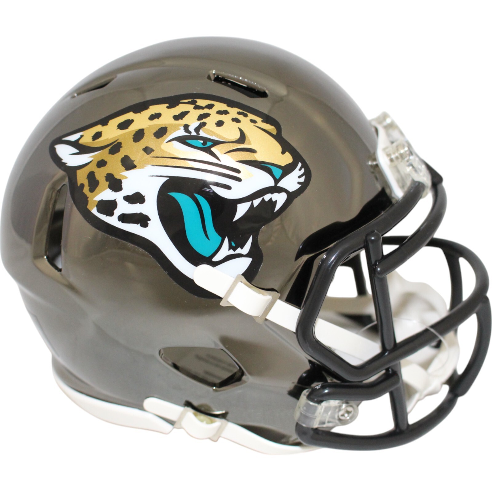 Jacksonville Jaguars Chrome NFL Riddell Mini Helmet 26654