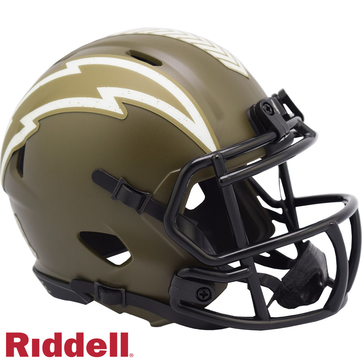 Los Angeles Chargers Riddell New In Box 2022 Salute to Service Mini Helmet 35168