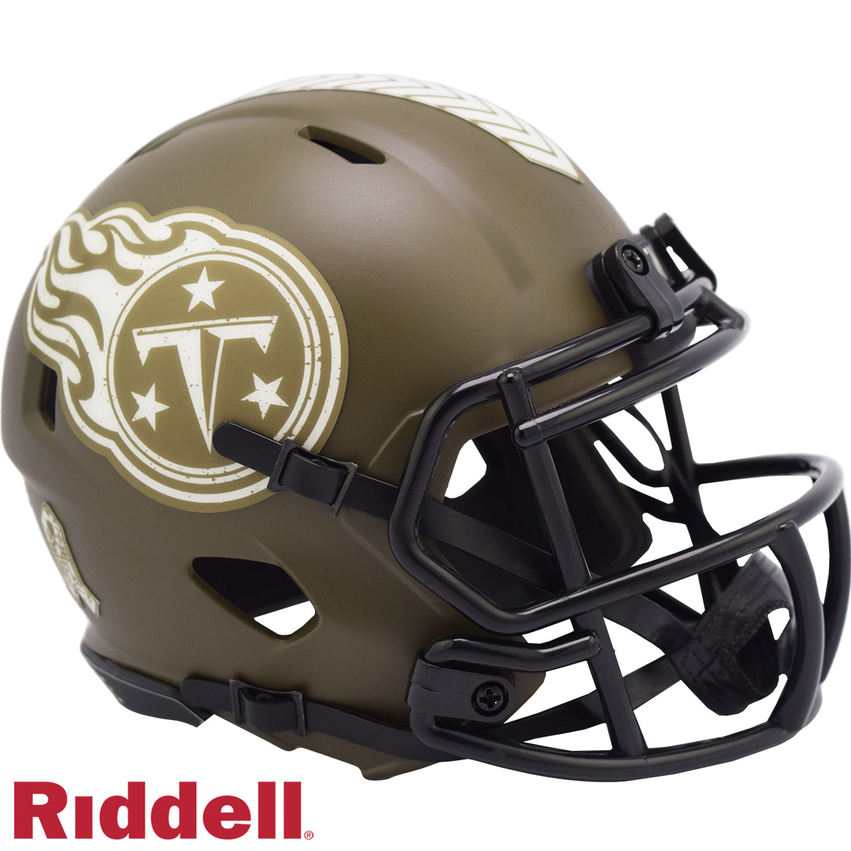 Tennessee Titans Riddell New In Box 2022 Salute to Service Mini Helmet 35216