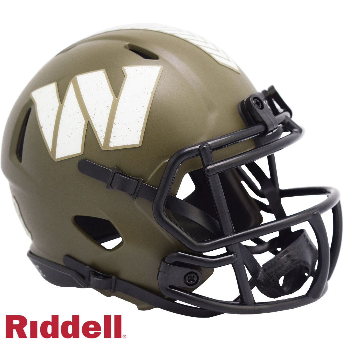 Washington Commanders Riddell New In Box '22 Salute to Service Mini Helmet 35220
