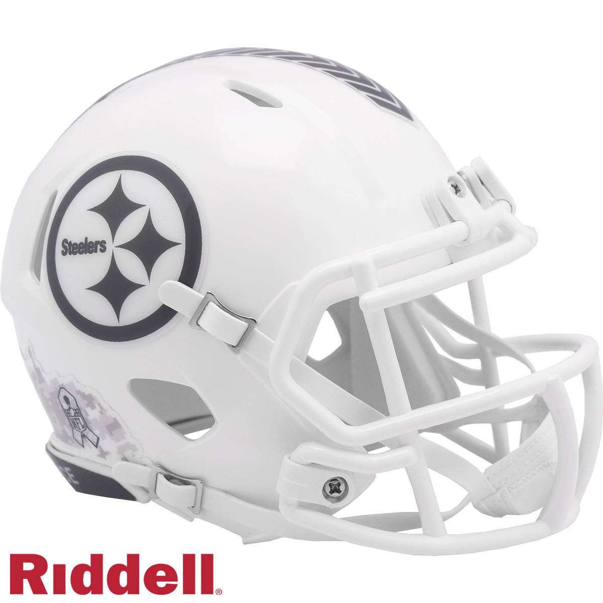 Pittsburgh Steelers Riddell New In Box 2024 Salute to Service Mini Helmet 48103