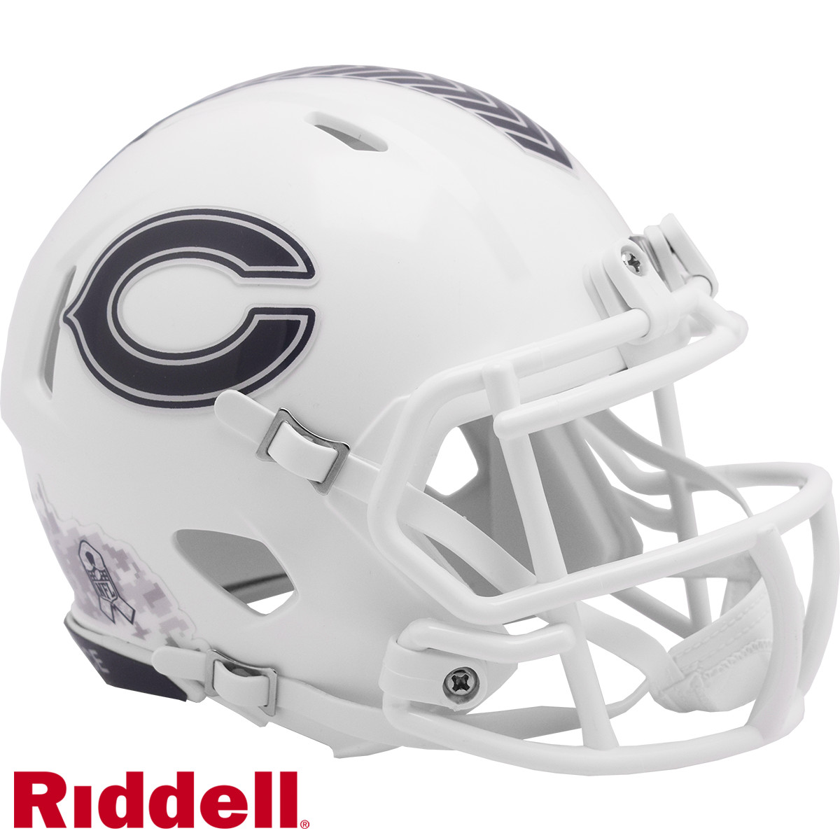 Chicago Bears Riddell New In Box 2024 Salute to Service Mini Helmet 48065