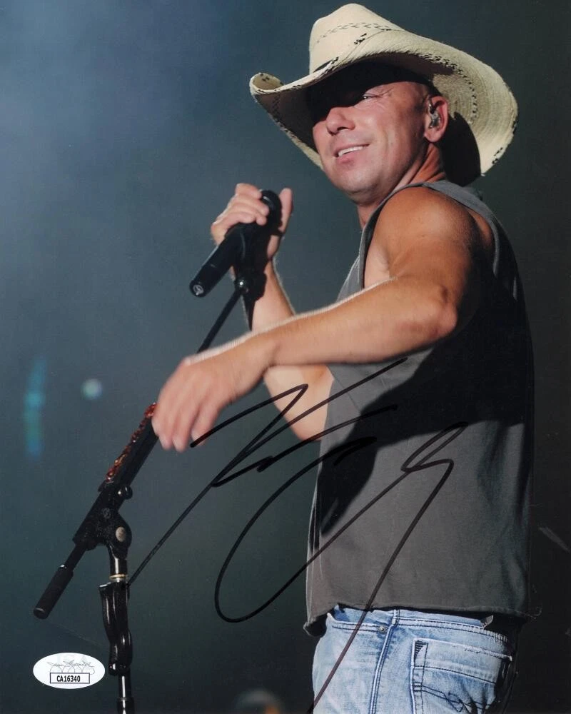 Kenny Chesney Signed Autograph 8x10 Photo Photograph - Country Music w/ JSA COA