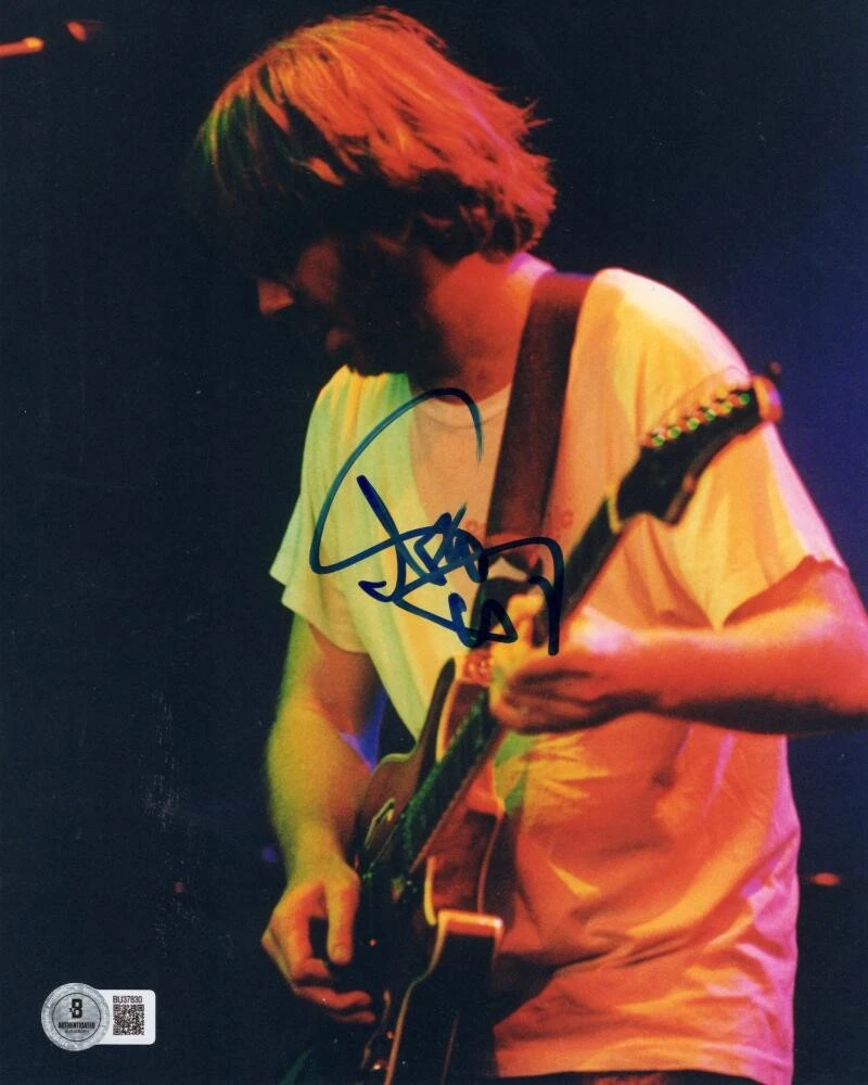 Trey Anastasio Phish Signed Autograph Vintage 8x10 - Full Signature Beckett COA