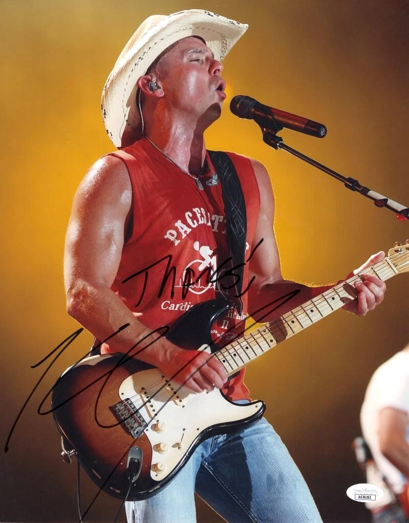 Kenny Chesney Signed Autograph 11x14 Photo - When the Sun Goes Down w/ JSA COA