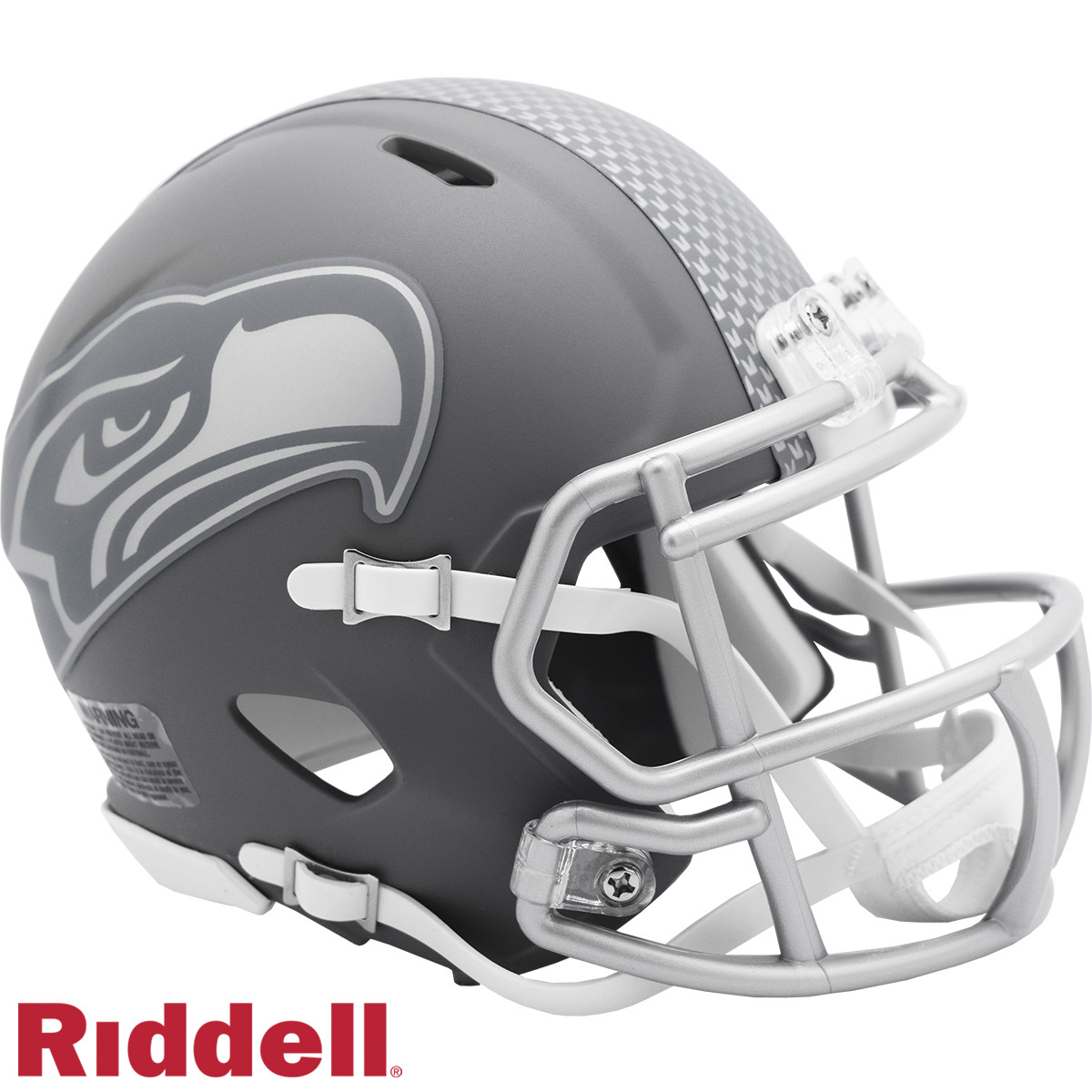 Seattle Seahawks Slate Riddell Mini Helmet New In Box 47502