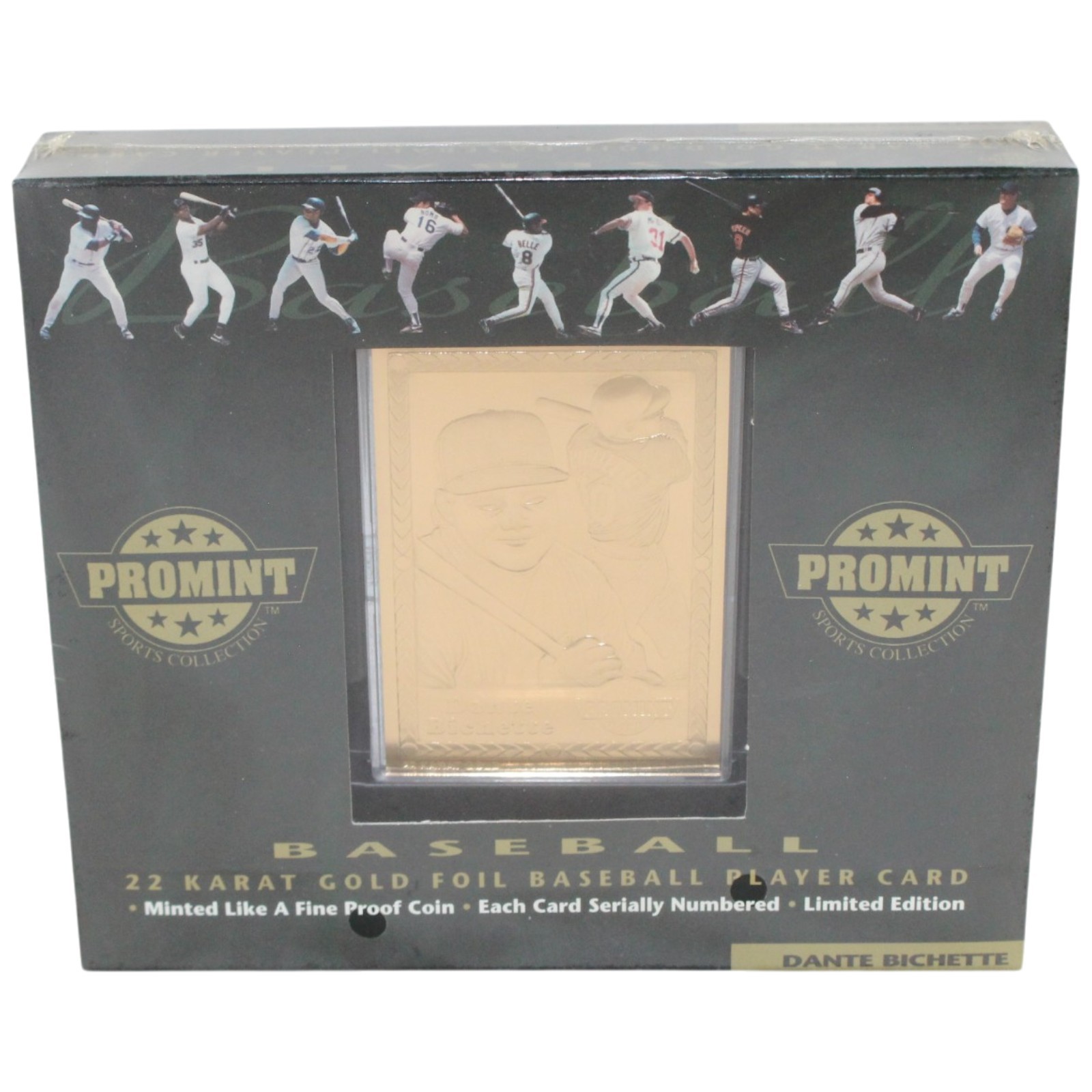 Dante Bichette Colorado Rockies 1996 22 Karat Gold Trading Card Sealed 55740