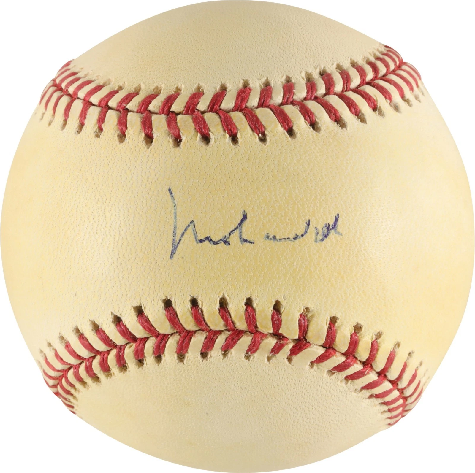 Muhammad Ali Signed Official National League Baseball JSA COA